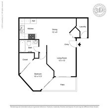 1 x 1 17-183 floor plan